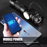 چراغ قوه پاورکینگ مدل PK5047 با لامپ COB - 6