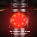 چراغ قوه پاورکینگ مدل PK5047 با لامپ COB - 5