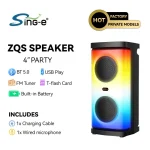 اسپیکر بلوتوثی قابل حمل مدلZQS 4298 - 3