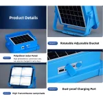 پروژکتور خورشیدی 50 وات UXI مدل BL-911 - 4