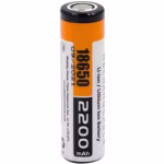 باتری لیتیوم یون 3.7v سایز 18650 2200mAh برند ORION